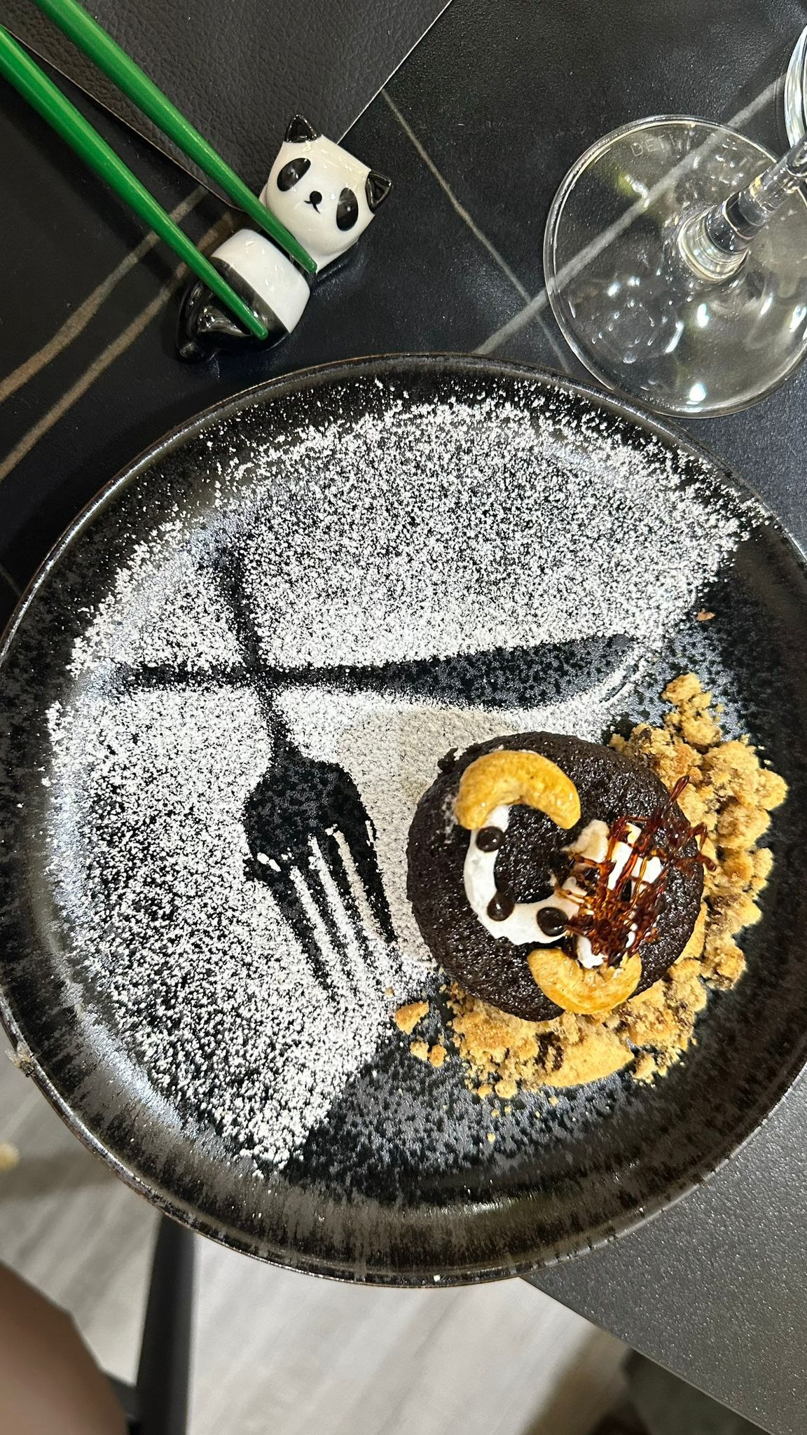 Signature dessert plate